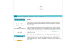 Desktop Screenshot of dignity4patients.org